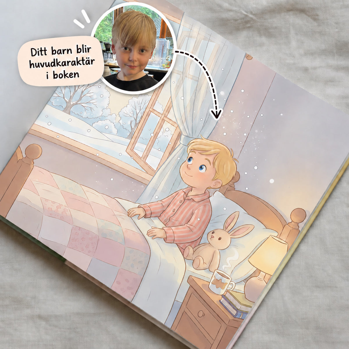 Ditt barn och snöflingans äventyr